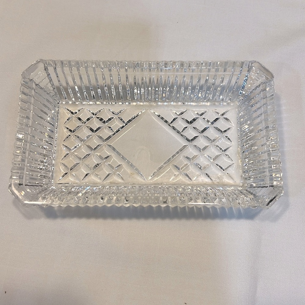 Waterford Crystal Rectangular Dish